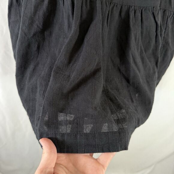 Gap Dress Women's Small Black Pullover Sleeveless 100% Cotton Lightweight - Picture 4 of 11